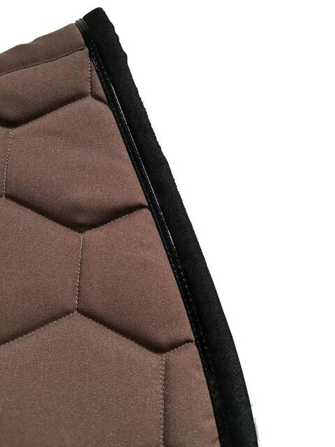 Tapis de selle Equ'idées Marron glacé
