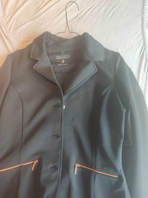 Veste de concours noire et rose gold