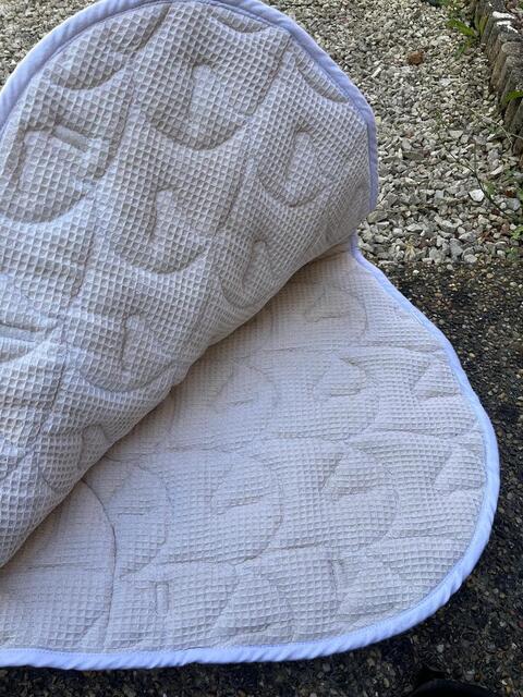 Tapis blanc Equithème