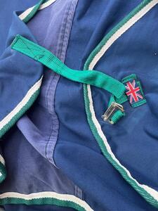 Chemise bleu/vert 125