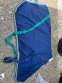 Chemise bleu/vert 125