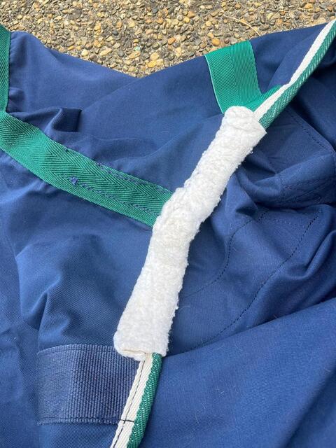 Chemise bleu/vert 125