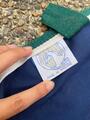 Chemise bleu/vert 125