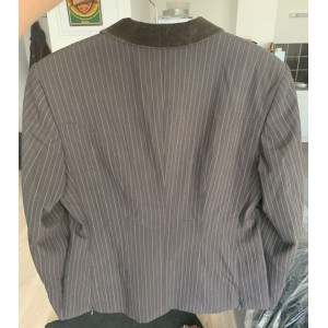 Veste pikeur skarlett rayée marron