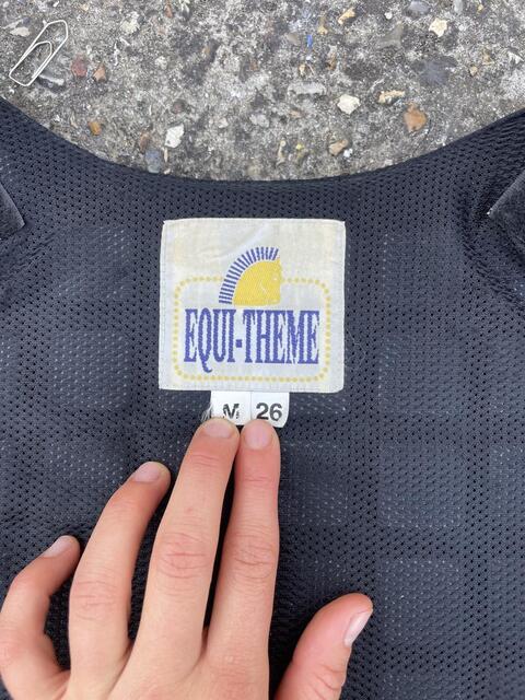Gilet de cross équitablement enfant M