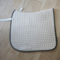 Tapis dressage blanc