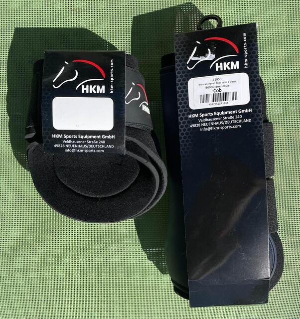 Ensemble guêtres et protège boulet HKM