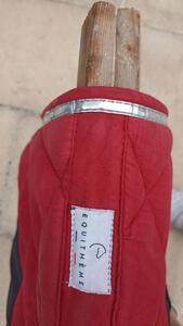 Tapis d'équitation rouge