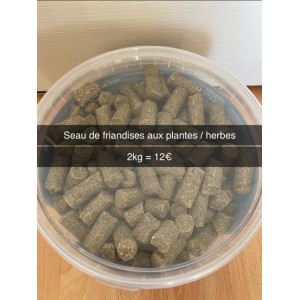 Seau Friandises aux plantes