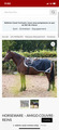couvre reins imper doublé polaire Rambo bleu