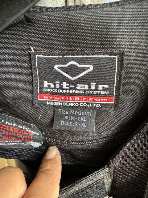 Air bag hit air