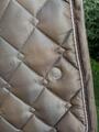 Tapis marron satin