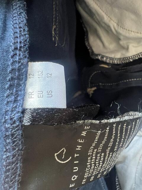 Lot 2 pantalons neuf 12 ans Komutekir/equitheme