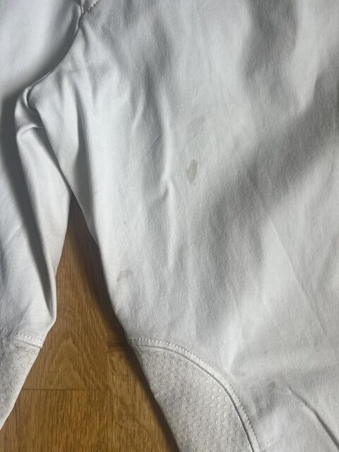 Pikeur blanc homme