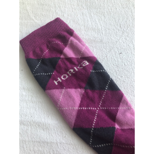 Chaussettes Horka Rose et Gris