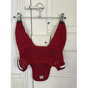Bonnet equitheme rouge