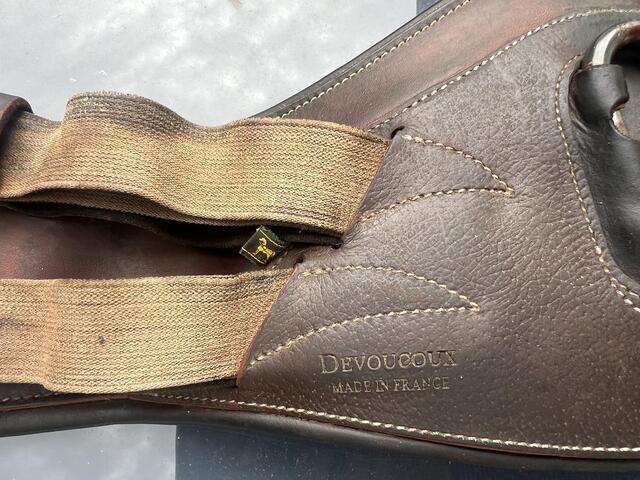 Sangle dressage Devoucoux 60 havane