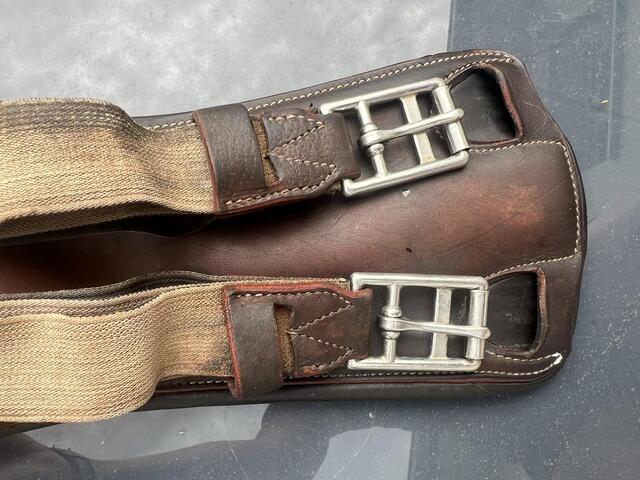 Sangle dressage Devoucoux 60 havane