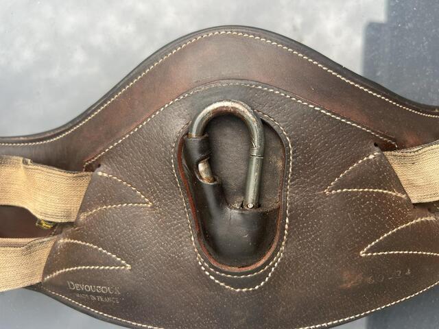 Sangle dressage Devoucoux 60 havane