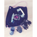 LOT DE BROSSES+SAC+GANTS