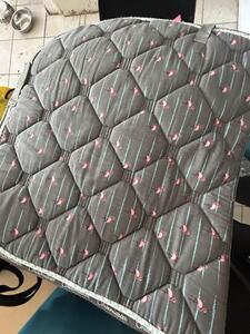 tapis flamant rose fouganza