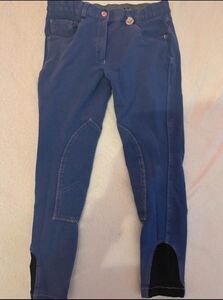 pantalon équitation violet