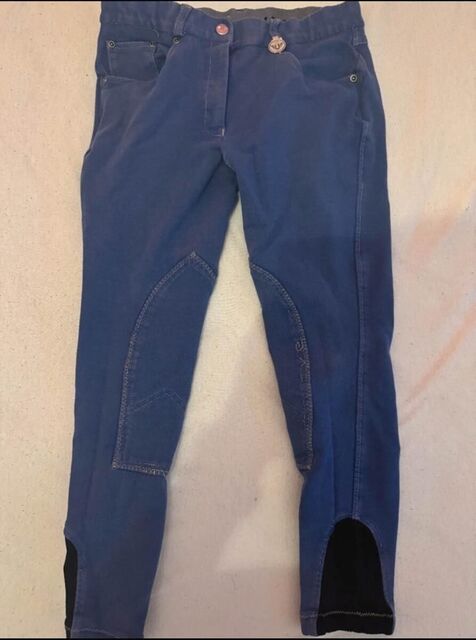 pantalon équitation violet