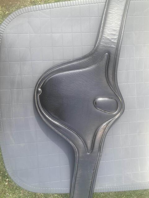 Sangle bavette Fouganza noire 135cm