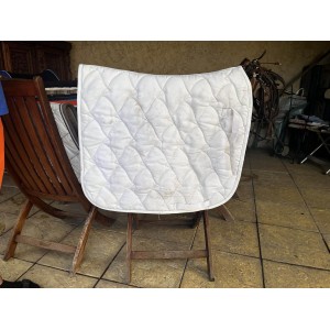 tapis blanc dressage