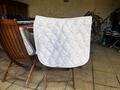 tapis blanc dressage