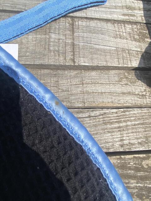 Tapis bleu