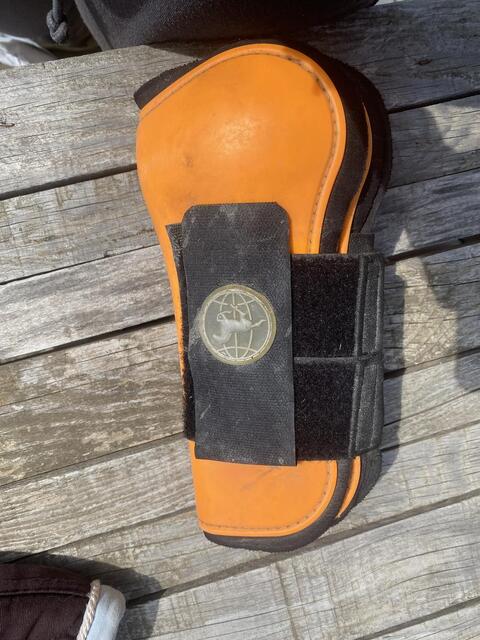 Guêtre orange