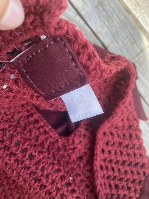 Bonnet bordeaux