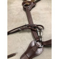 Collier de chasse cuir 5 points