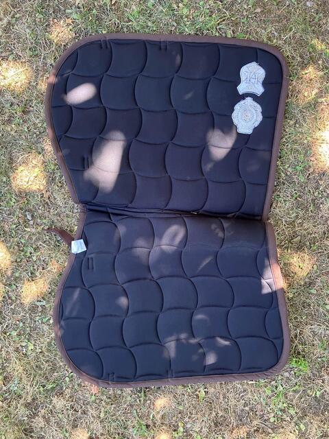 Tapis HV Polo marron / bleu électrique