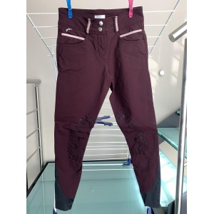 Pantalon Pénélope prune - Taille 34 / XS