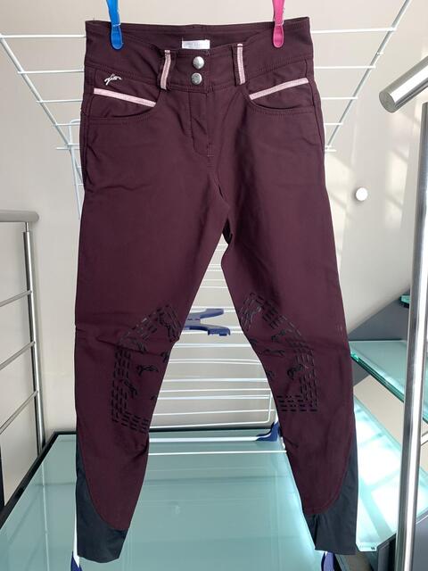 Pantalon Pénélope prune - Taille 34 / XS