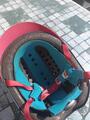 Bombe Fouganza rose et bleue
