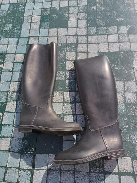 Bottes Decathlon noires