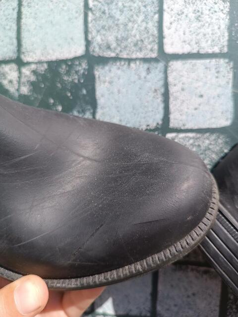 Bottes Decathlon noires