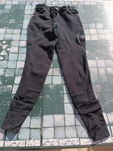 Pantalon d'équitation Fouganza noir et gris