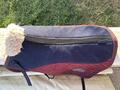 Tapis de selle mixte bordeaux