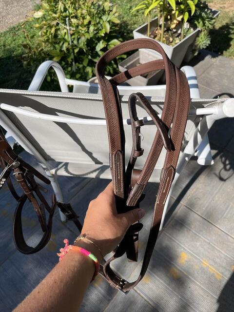 Filet norton + frontal Hekktor Leather + rênes (tout en taille Full)
