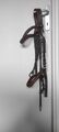 Bridon Fouganza en cuir marron