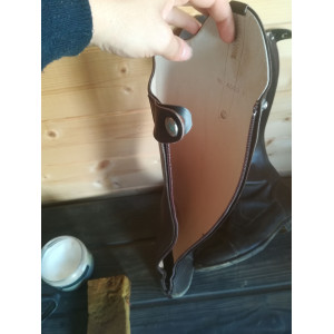 Bottes de concours marron Equithème 41