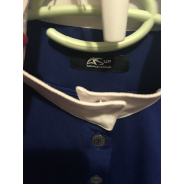 Polo annascarpati bleu