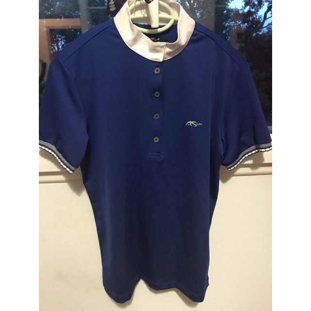 Polo annascarpati bleu
