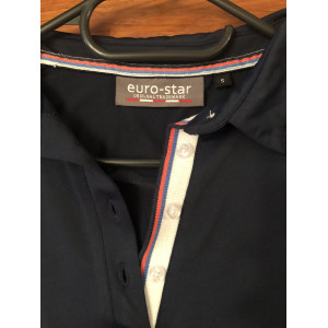 Polo bleu marine euro-star
