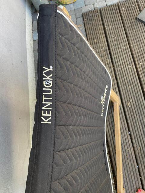 Kentucky leather Fishbone noir neuf