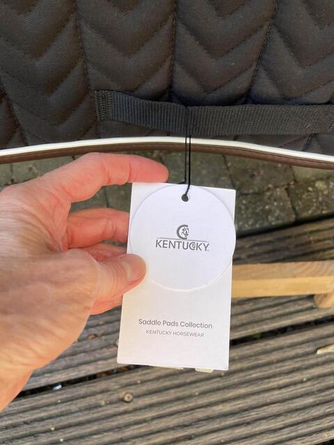 Kentucky leather Fishbone noir neuf